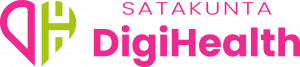 Satakuntadigihealth Vaaka Vaalealle Pohjalle Satakunta Digihealth logo.