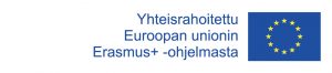 Yhteisrahoitettu Erasmus+ logo.