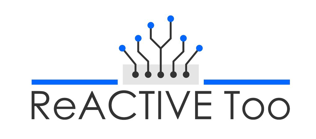 Reactivetoo logo.