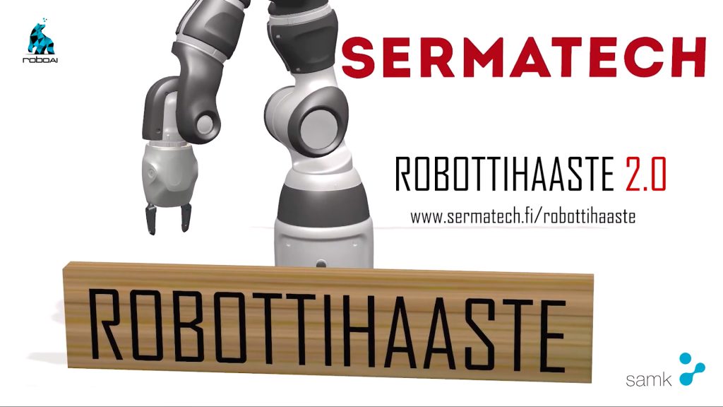 Sermatech Robottihaasteen mainos.