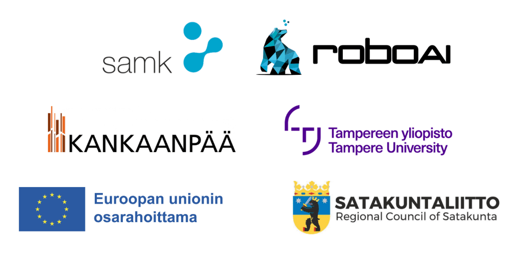 Tapahtumaa järjestävien logot.