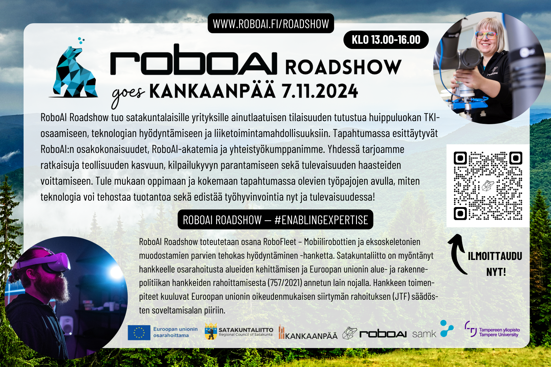RoboAI Roadshow -mainos.