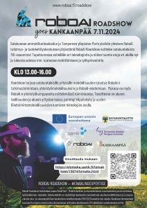 RoboAI Roadshow goes Kankaanpää 7.11.2024 esite