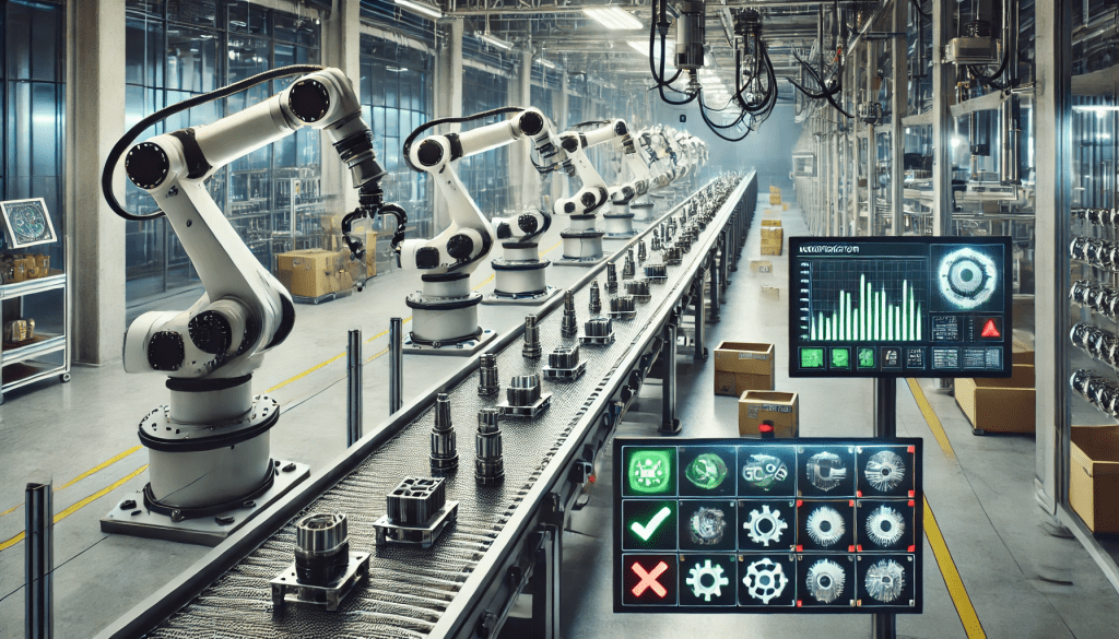 An AI-generated image using machine vision for quality control.
