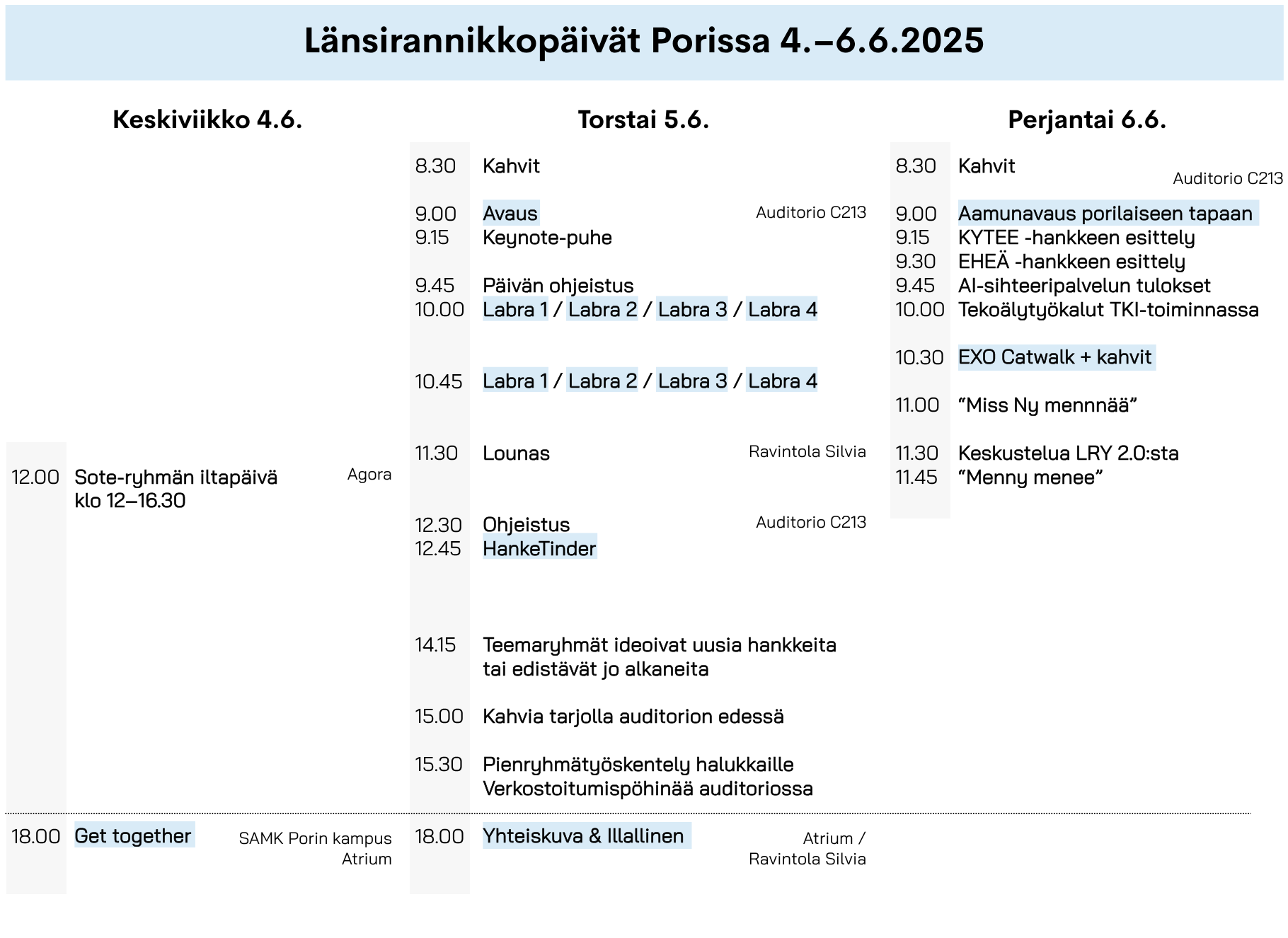 Länsirannikkopäivät Porissa 4.–6.6.2025 (1) Länsirannikkopäivät Porissa 4.–6.6.2025 (1)