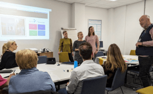 Kansainvälisessä työpajassa.