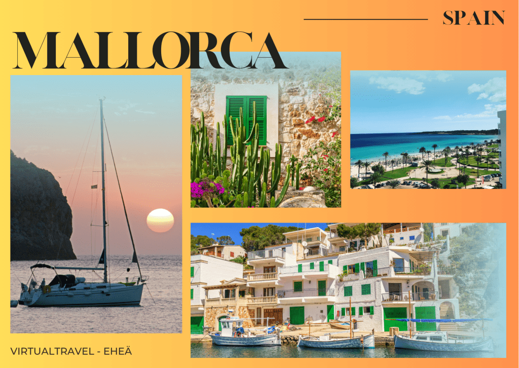 Kuva postikortista Mallorcalta.