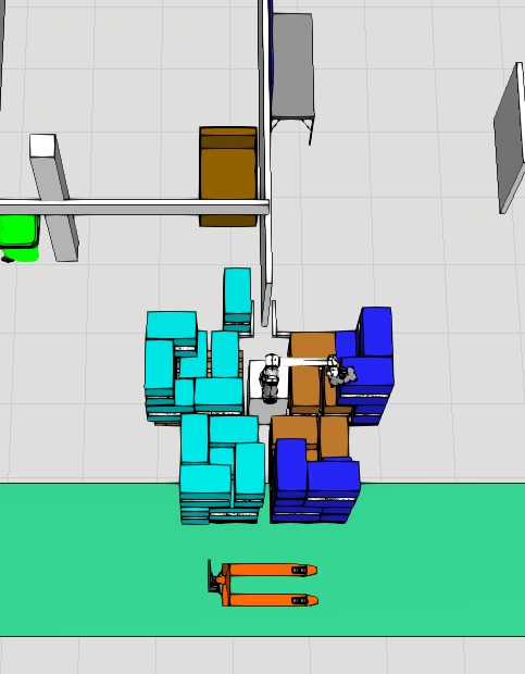 Screencapture from simulation software.